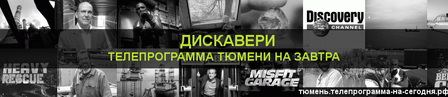 Телепрограмма на завтра канала Дискавери, Тюмень