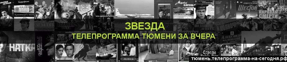 Телепрограмма за вчера канала Звезда, Тюмень